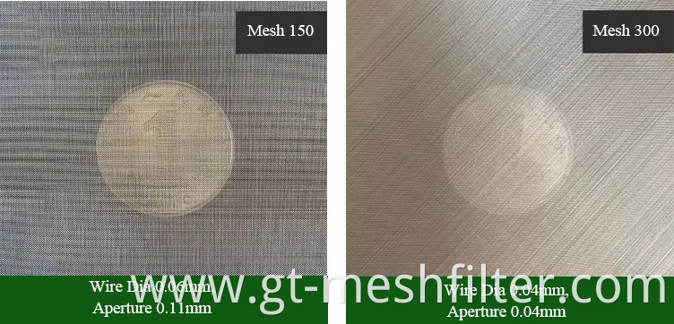 12 X 64 Mesh Plain Reverse Dutch Weave Stainless Steel Wire Mesh Filter Cloth For Plastic Extruder